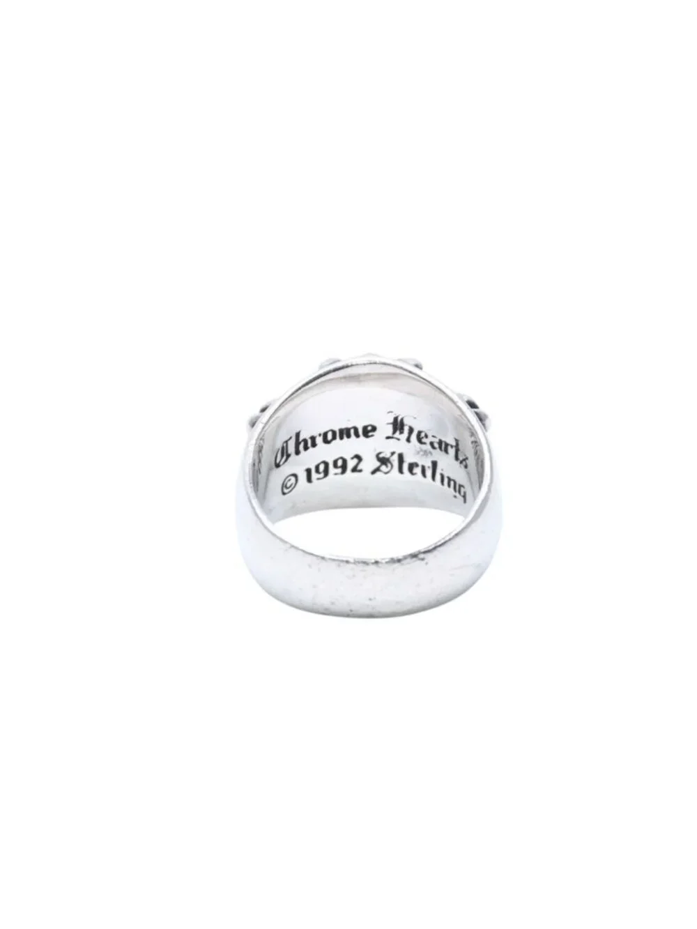 Chrome Hearts Keeper Ring Sterlin Sterling Silver
